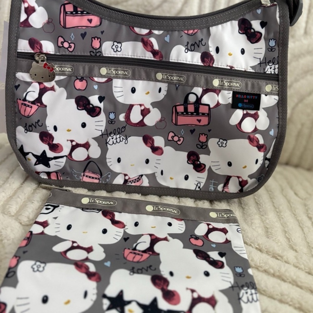 LeSportsac Classic Hobo x Hello Kitty Anniversary Bag